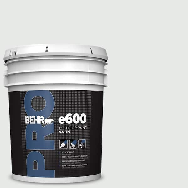 BEHR PRO 5 gal. #PWN-44 Bay Breeze Satin Exterior Paint