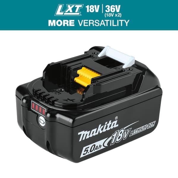 Makita 18V LXT Lithium-Ion High Capacity Battery Pack 5.0Ah with Fuel Gauge