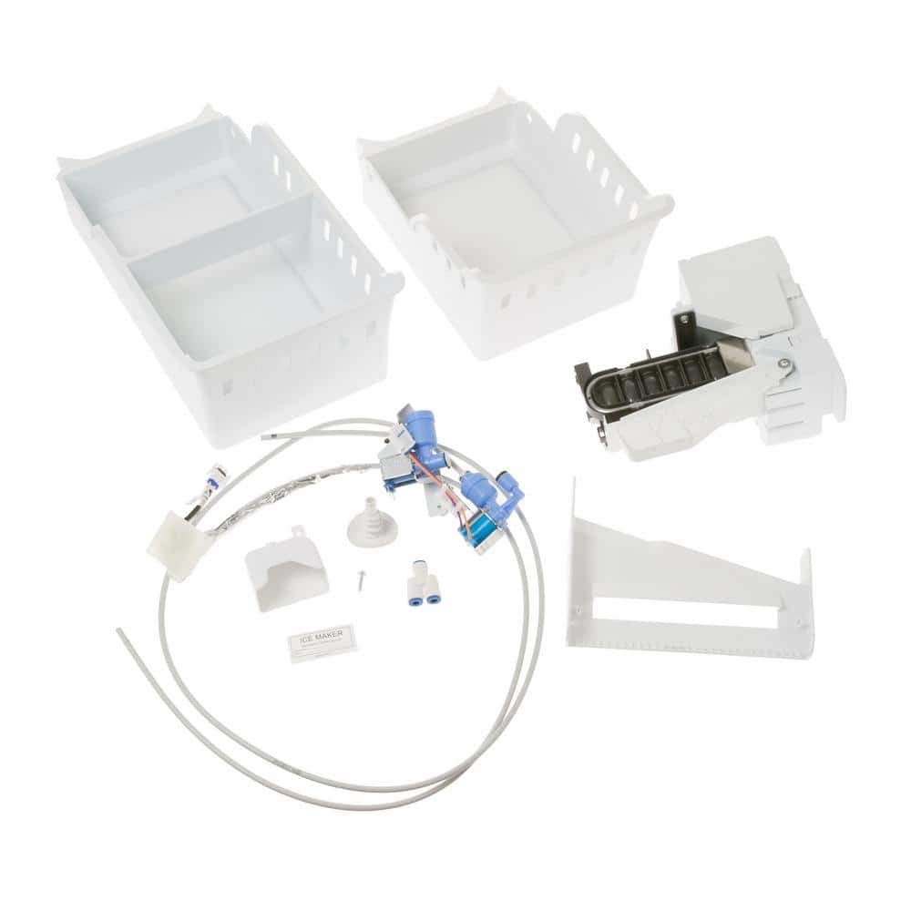 GE 3 lbs. Optional Second Ice Maker Kit in White for GE Bottom Freezers  IM5D - The Home Depot