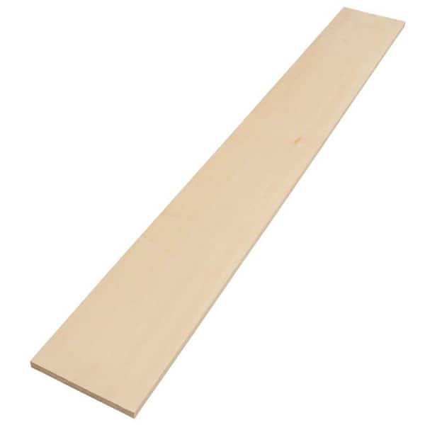 Unbranded 1/8 in. x 4 in. x 2 ft. Basswood Project Board