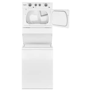 White Laundry Center with 3.5 cu. ft. Washer and 5.9 cu. ft. Electric Dryer with 9 Wash cycles and AUTODRY