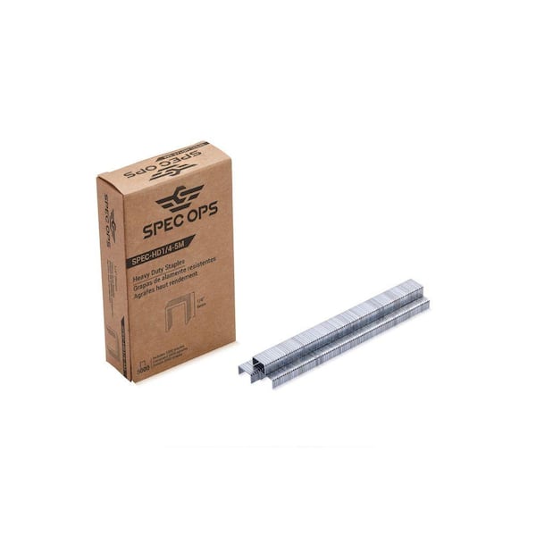 1/4 in. Heavy-Duty Staples (5,000 Per Box)