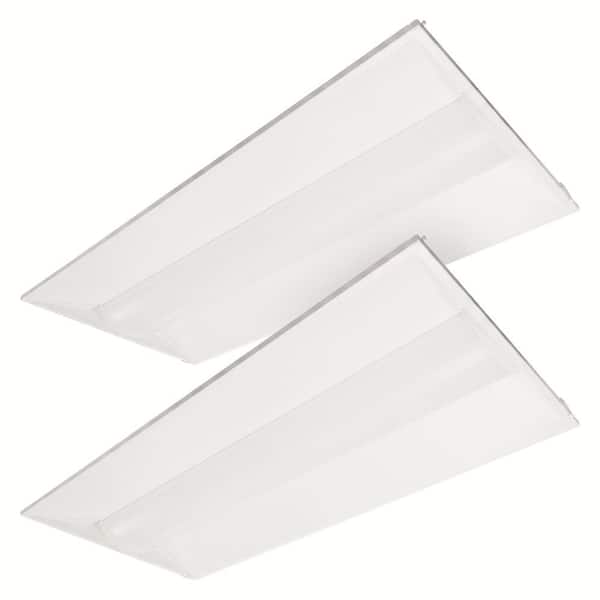 Maxlite 2X4 White Integrated LED Troffer Retrofit Kit Value Series