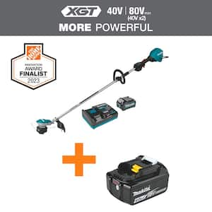 XGT 40V max Brushless Cordless 15 in. String Trimmer Kit (4.0 Ah) with XGT 40V Max 4.0Ah Battery