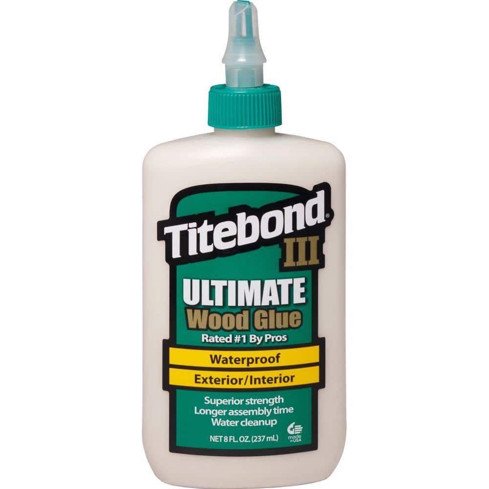 Titebond III 8 oz. Ultimate Wood Glue 1413 - The Home Depot