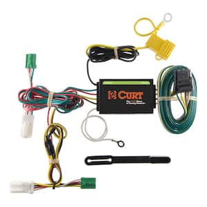 Custom Vehicle-Trailer Wiring Harness, 4-Way Flat Output, Select Dodge Charger, Quick Electrical Wire T-Connector