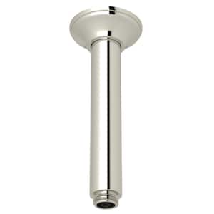 ROHL 20 Inch Reach Wall Mount Shower Arm - Unlacquered Brass