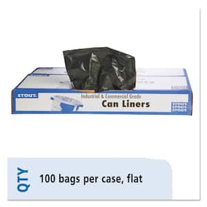 Aluf Plastics 165812CL - 55-60 Gallon Clear Trash Bags - (Huge 100 Pac