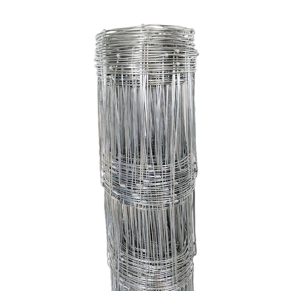48 in. Metal Heavy-Duty Galvanized Garden Fence with Tapered Mesh Design, Silver price history on PriceWatchPro