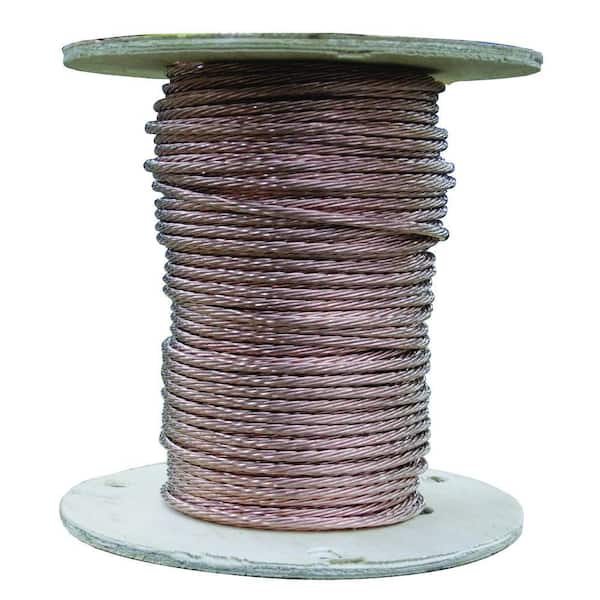 Southwire 500 ft. 18-Gauge Stranded SD Bare Copper Grounding Wire