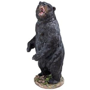 Bear Standing Growling Statue