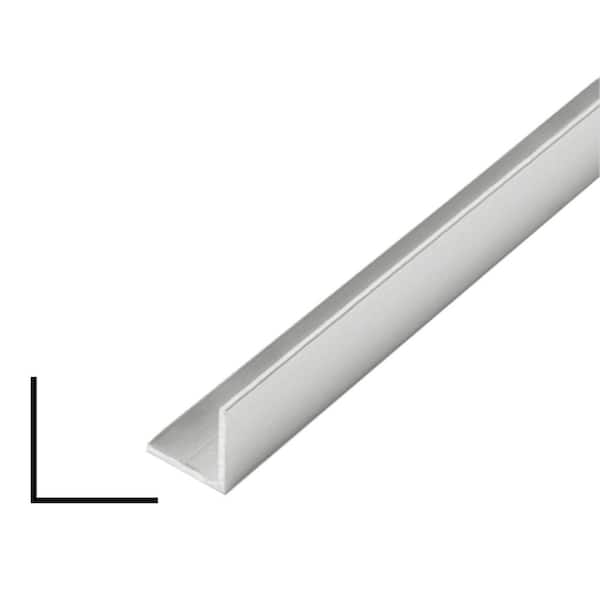Alexandria Moulding 1 In X 96 Metal Mira Re Outside Corner At009 Am096c03 The Home Depot - Wall Corner Trim Home Depot