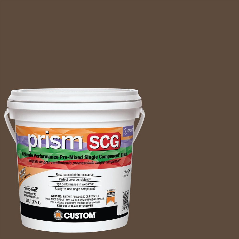 Prism SCG #646 Coffee Bean 1 Gal. Ultimate Performance Pre-Mixed Single Component Grout price history on PriceWatchPro