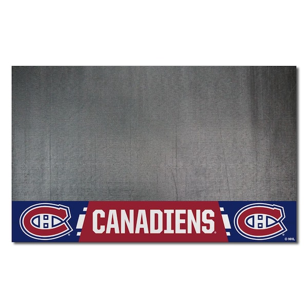 FANMATS Montreal Canadiens 26 in. x 42 in. Grill Mat