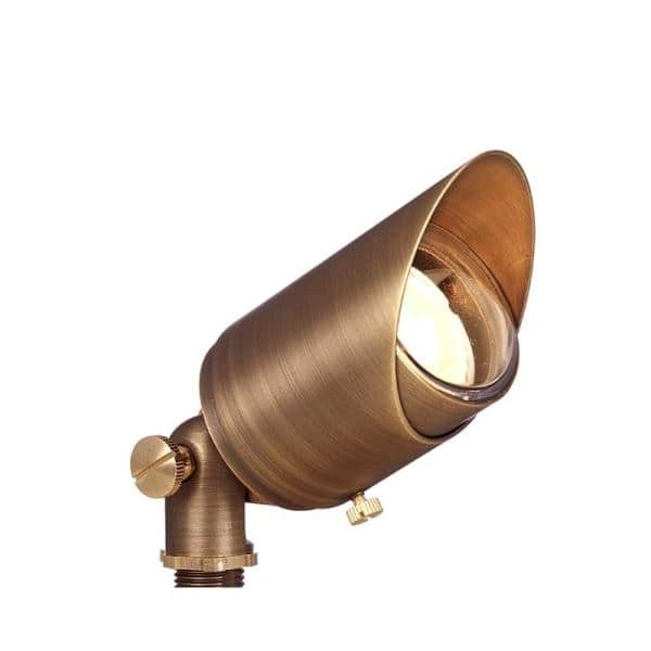 dichtheid Wild Kameraad VOLT Low Voltage Bronze Cast Brass Outdoor Spot Light with 5-Watt 2700K LED  Bulb BDL-HD-SPOT1 - The Home Depot