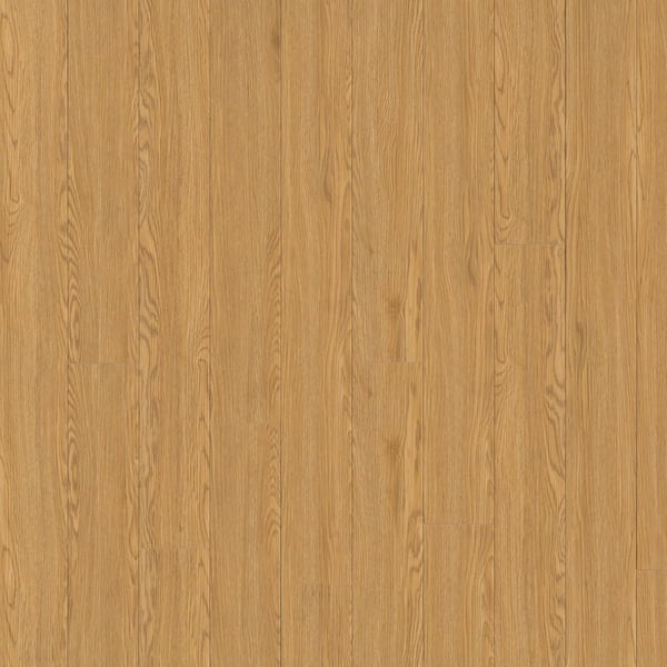 East Over Brown Natural Oak 22 MIL x 5 in. W x 48 in. L Waterproof Click Lock Luxury Vinyl Flooring (18.33 sq.ft. /Case)