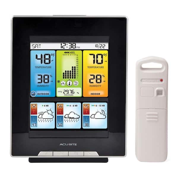 AcuRite Digital Wireless Weather Forecaster with Color Display