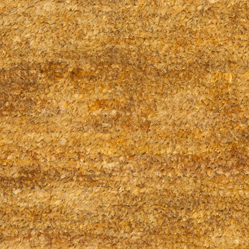 Caramel Hand-Knotted Wool 6' x 9' Bohemian Area Rug