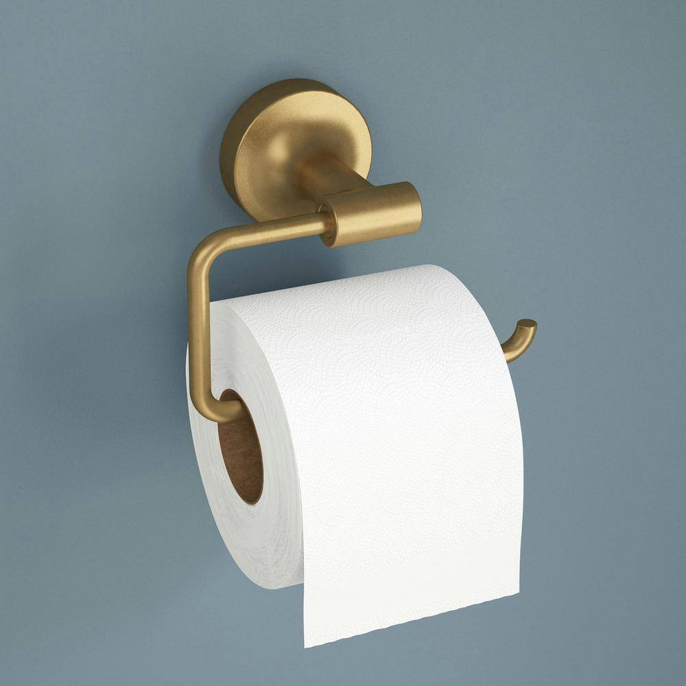 Voisin Satin Gold Wall Mount Toilet Paper Holder