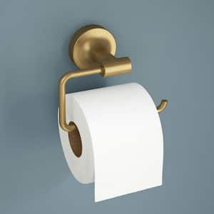 Voisin Open Square Toilet Paper Holder Bath Hardware Accessory in Satin Gold