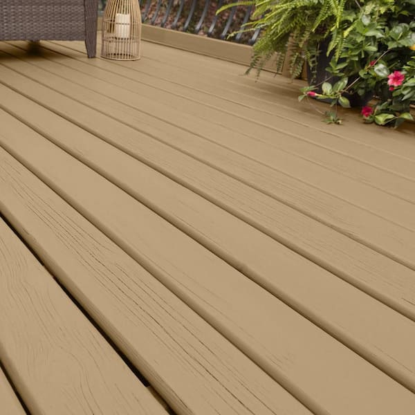 earthy brown deck paint