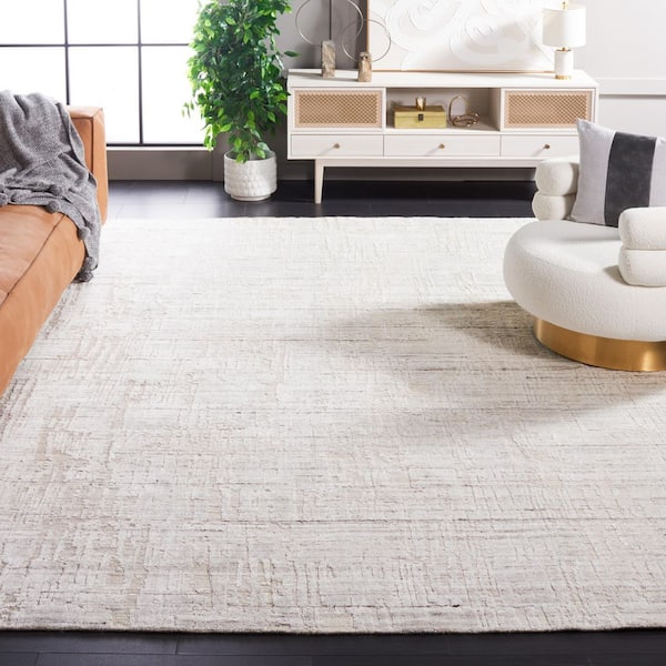 Mirage 8 ft. x 10 ft. Ivory/Gray Abstract Area Rug