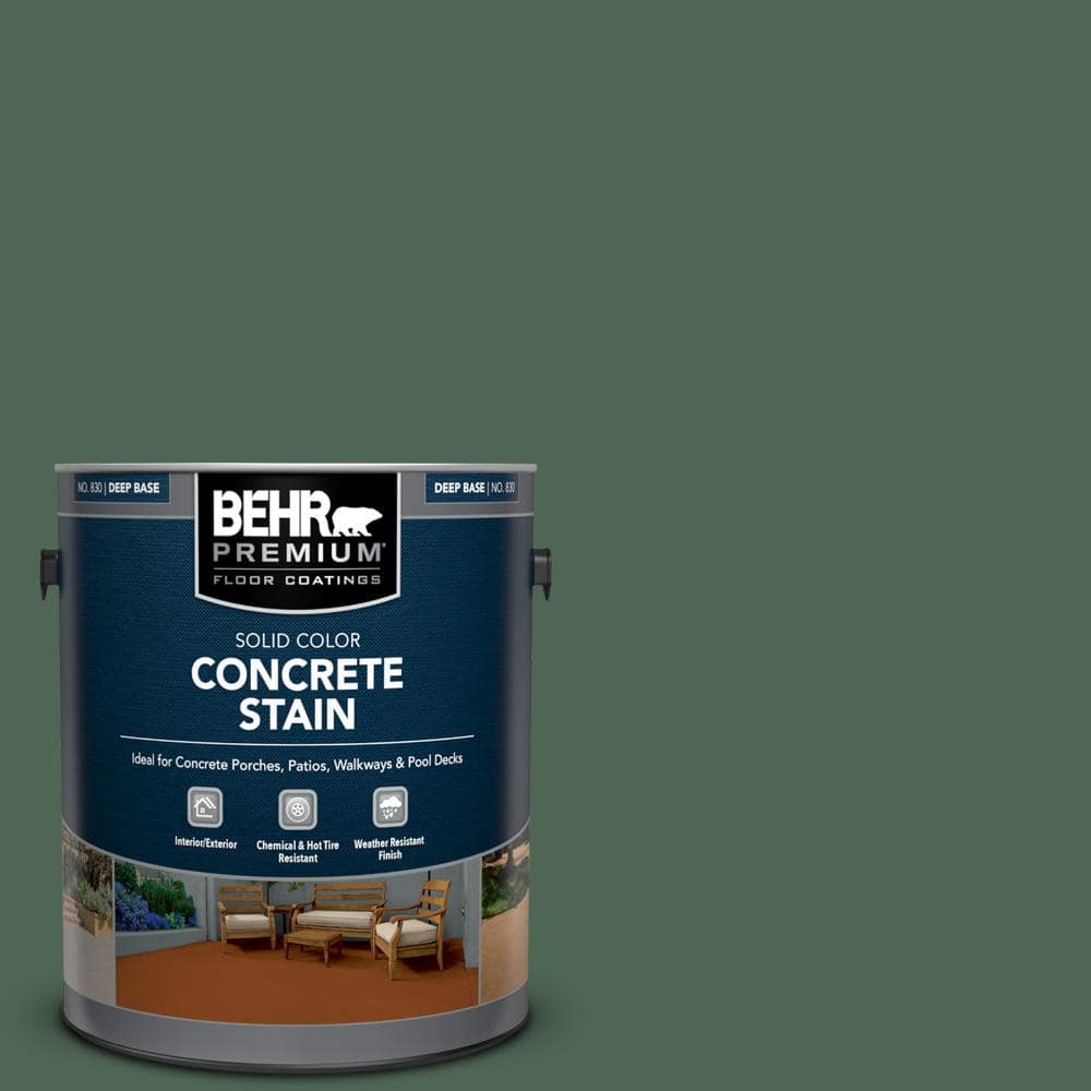 1 gal. #PFC-40 Green Solid Color Flat Interior/Exterior Concrete Stain price history on PriceWatchPro