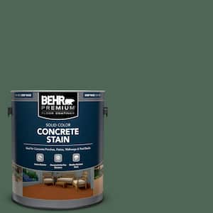 1 gal. #PFC-40 Green Solid Color Flat Interior/Exterior Concrete Stain