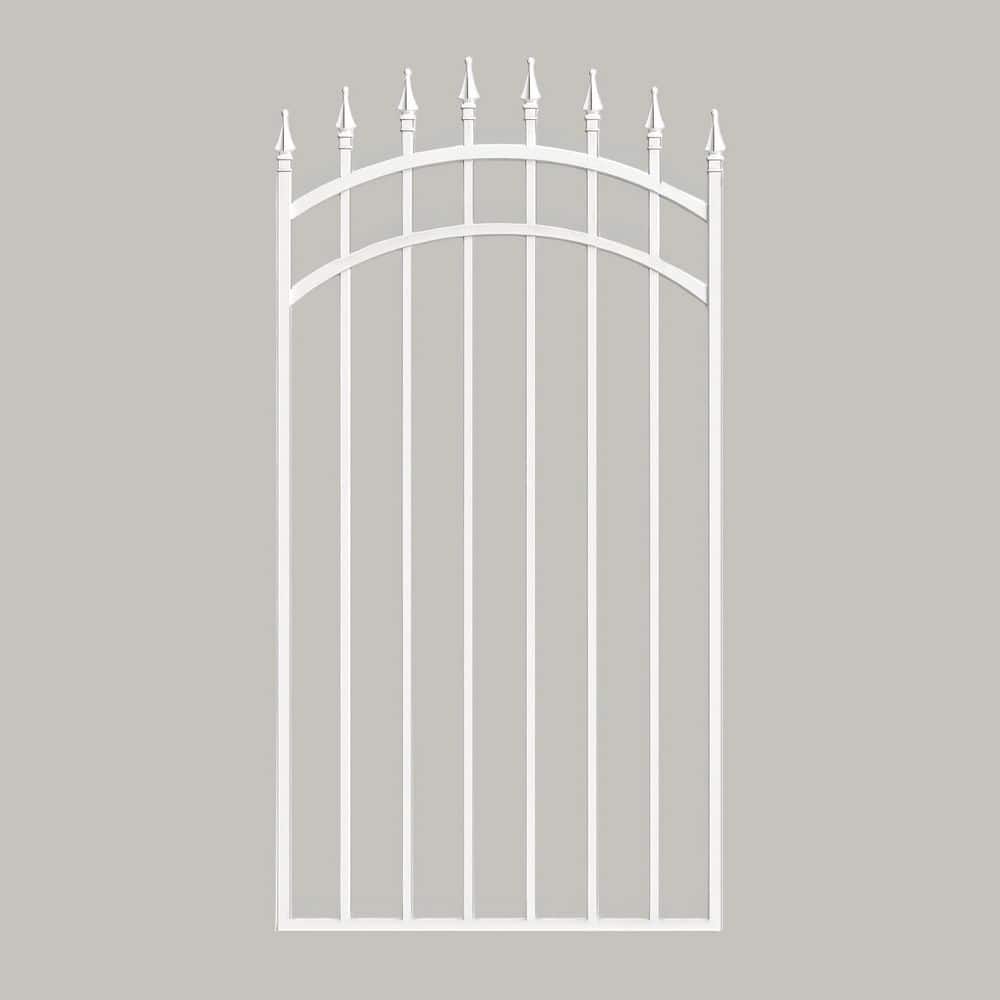 white-nuvo-iron-metal-fence-