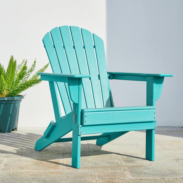 aqua adirondack chairs plastic