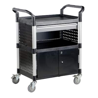 660 lbs. 35.5 in. L Metal Folding Platform Cart Dolly Hand Truck