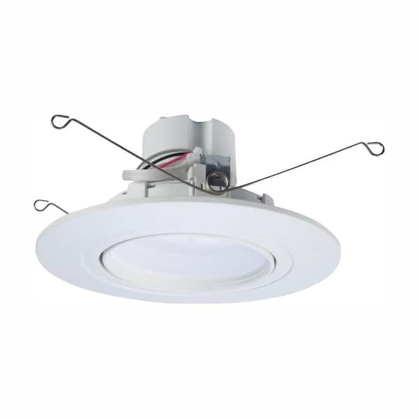 Halo 5 In And 6 Selectable Cct, 6 Inch Recessed Light Trim Home Depot
