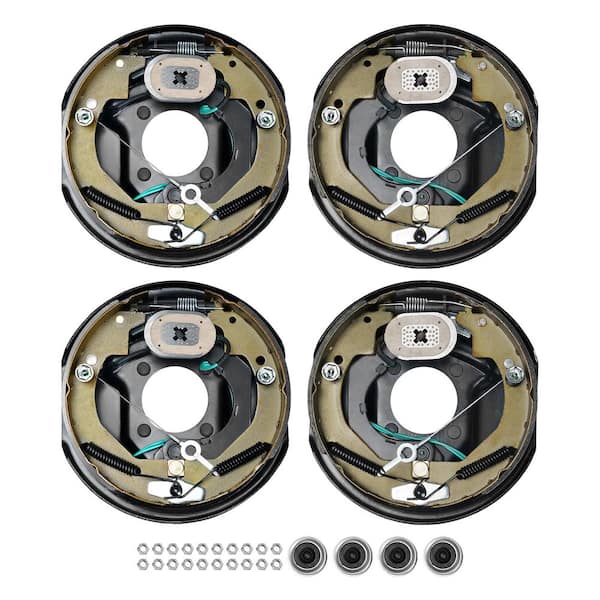 VEVOR Electric Trailer Brake Assembly, 10 in. x 2-1/4 in., 2 Pairs Self-Adjusting Electric Brakes Kit for 3500 lbs Axle