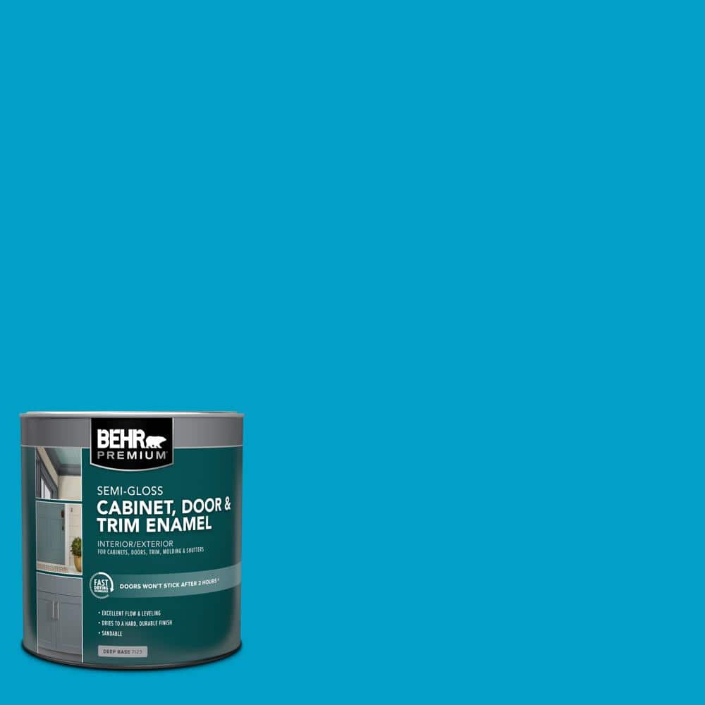 1 qt. #P490-5 Yucatan Semi-Gloss Enamel Interior/Exterior Cabinet, Door & Trim Paint price history on PriceWatchPro