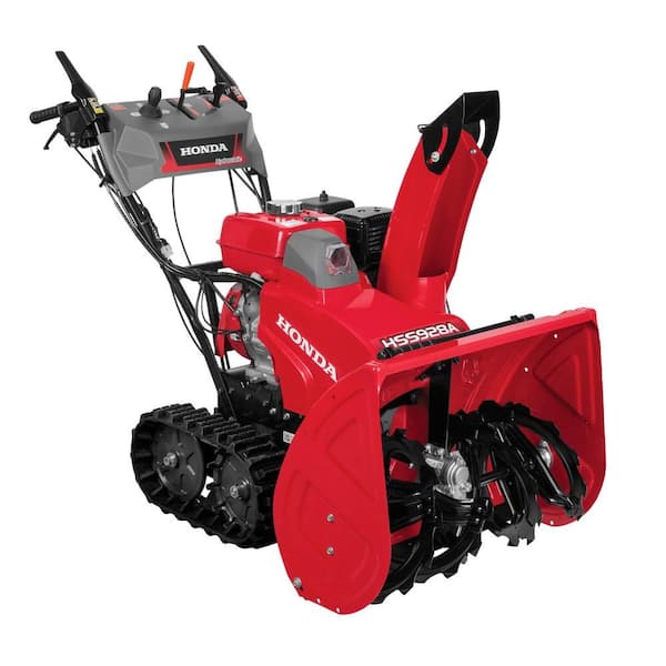 Honda 28 in. Hydrostatic Track Drive 2-Stage Gas Snow Blower with Electric Joystick Chute Control