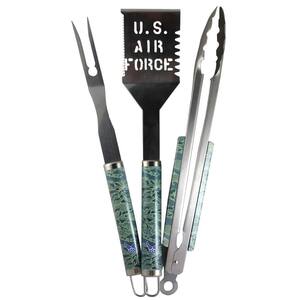 US Air Force Stainless Steel Grill Cooking Set (3-Piece )