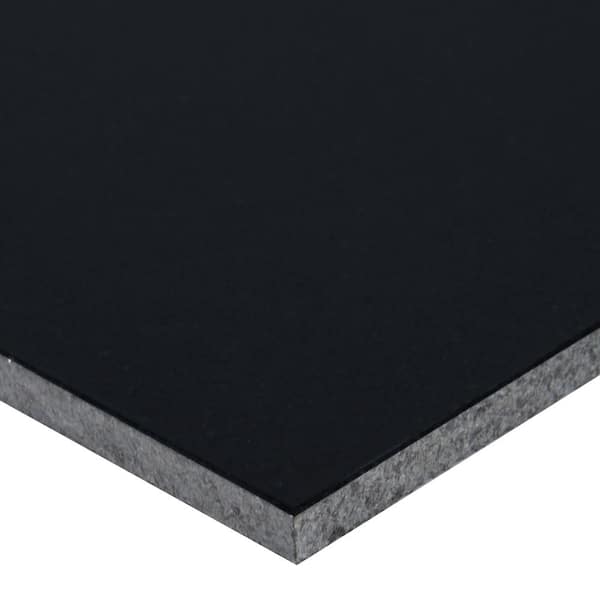 MSI Absolute Black 18 in. x 18 in. Polished Granite Stone Look Floor and  Wall Tile (9 sq. ft./Case) TABSBLK1818 - The Home Depot