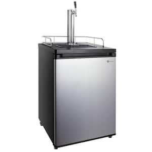 Single Tap Stainless Steel Kegerator