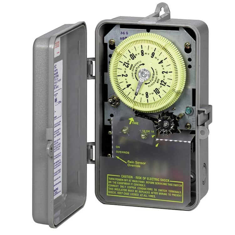 Intermatic T8800 Series 1/2 HP Indoor/Outdoor Irrigation/Sprinkler Timer