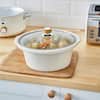 Nordic 3.7 qt. Slow Cooker - Grey SF17021GRYN - The Home Depot