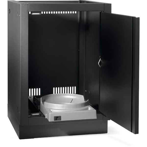 NAPOLEON OASIS 24.00 in. Matte Black 1-Drawer Propane Tank Storage