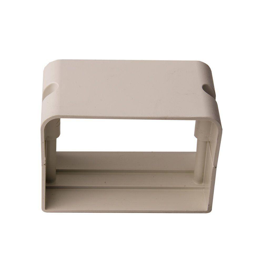 SpeediChannel 4 in. PVC Union Coupling for Ductless Mini-Split Line-Set Cover System in White price history on PriceWatchPro