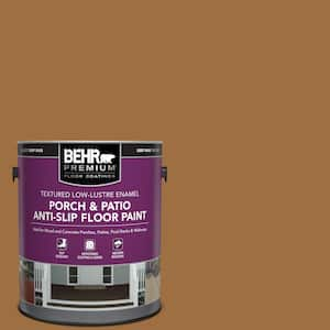 1 gal. #S250-6 Desert Clay Textured Low-Lustre Enamel Interior/Exterior Porch and Patio Anti-Slip Floor Paint