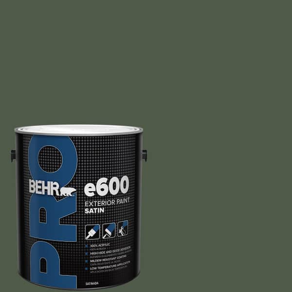 1 gal. #440F-7 Fresh Pine Satin Exterior Paint