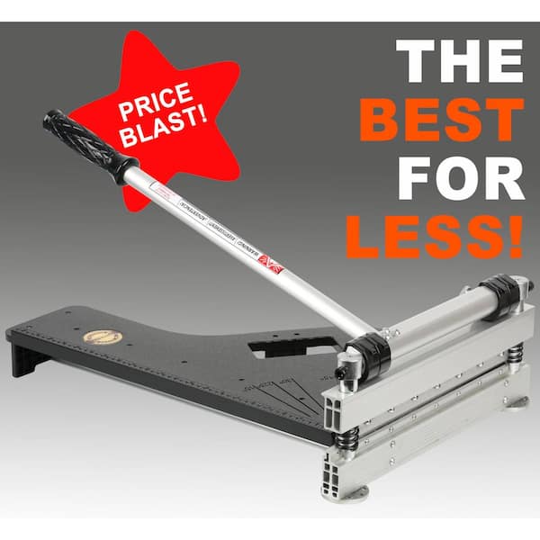 Angel Sar 13 in. Professional Laminate Floor Cutter, Vinyl Floor Cutter