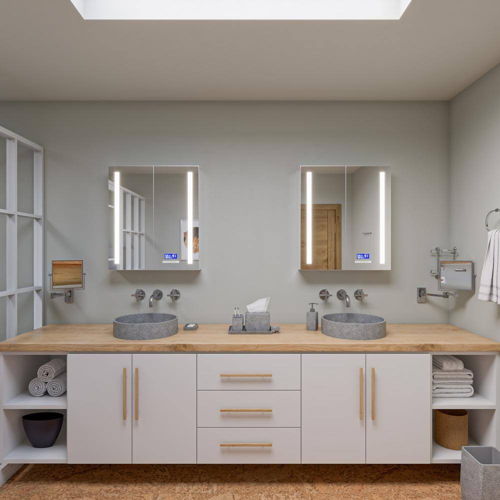 Gray Matte Geometric Concrete Bathroom Waste Bin
