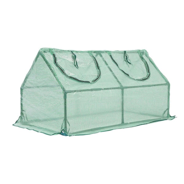 Aoodor 4 ft. W x 2 ft. D x 2 ft. H Portable Mini Greenhouse Kit