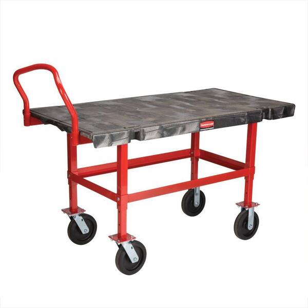 Rubbermaid Commercial Products 24 in. x 48 in. Work-Height Platform Truck