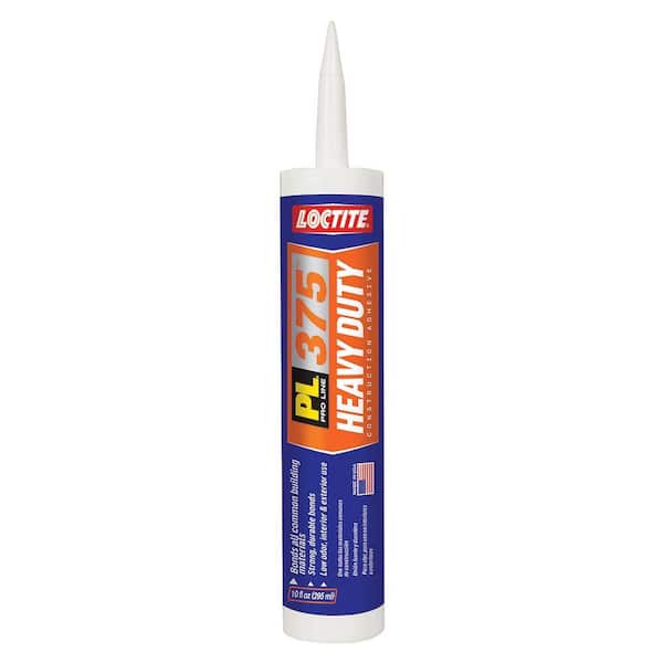 10 fl. oz. PL 375 Heavy-Duty Construction Adhesive (12-Pack)