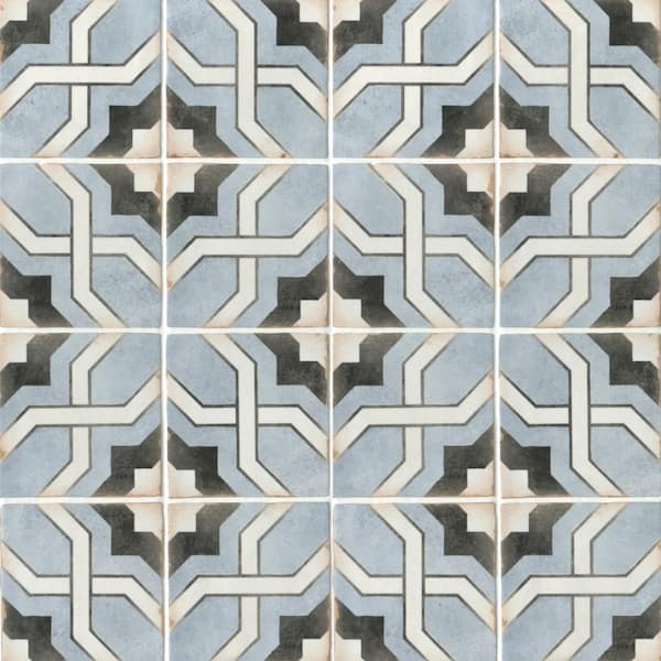 Bedrosians Casablanca Square 5 in. x 5 in. Attia Ceramic Tile (5.27 sq. ft./Case)